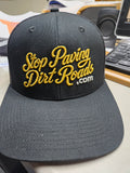 Stop Paving Dirt Roads Puff Hat