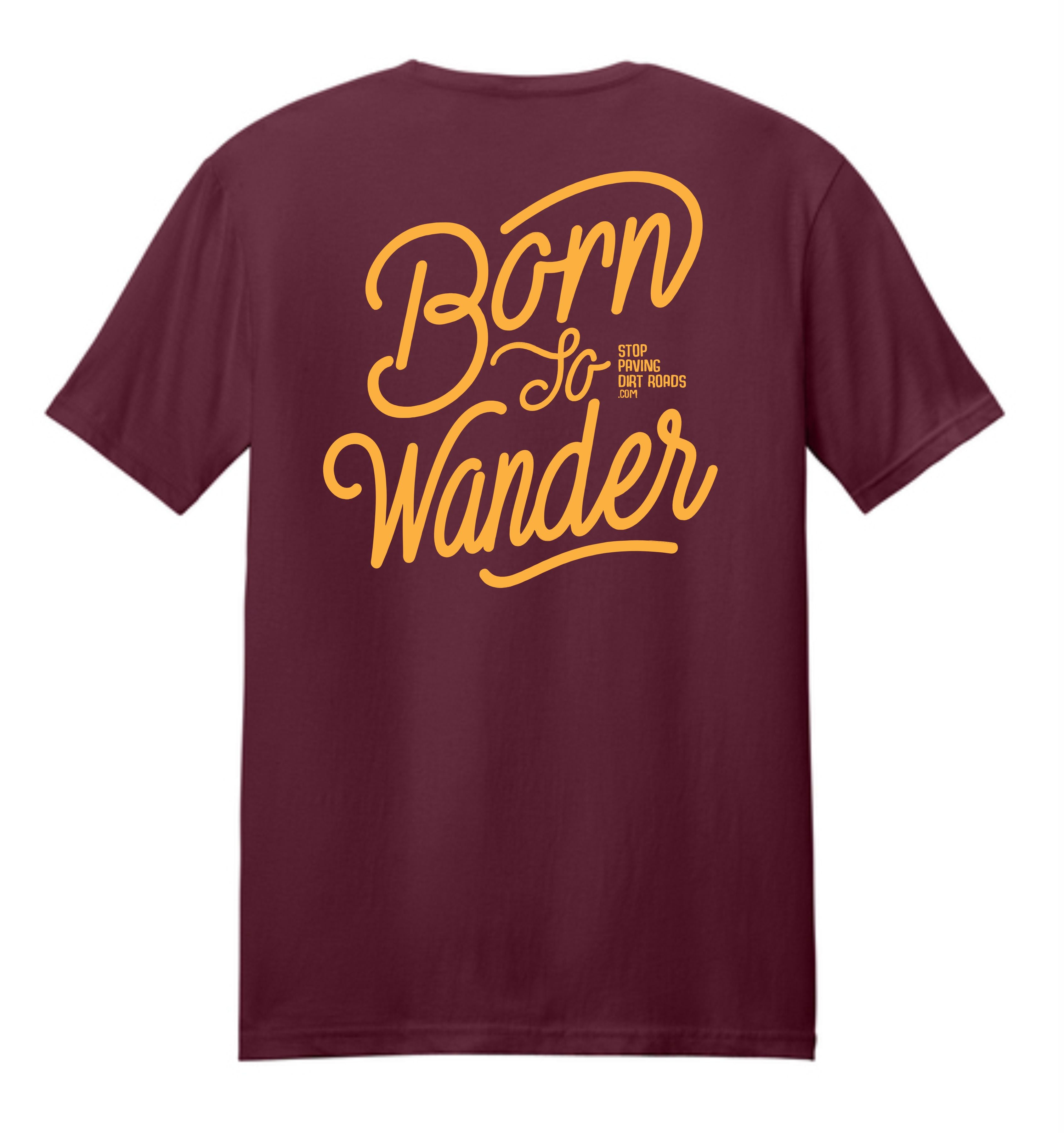 Born To Wander Men's tee